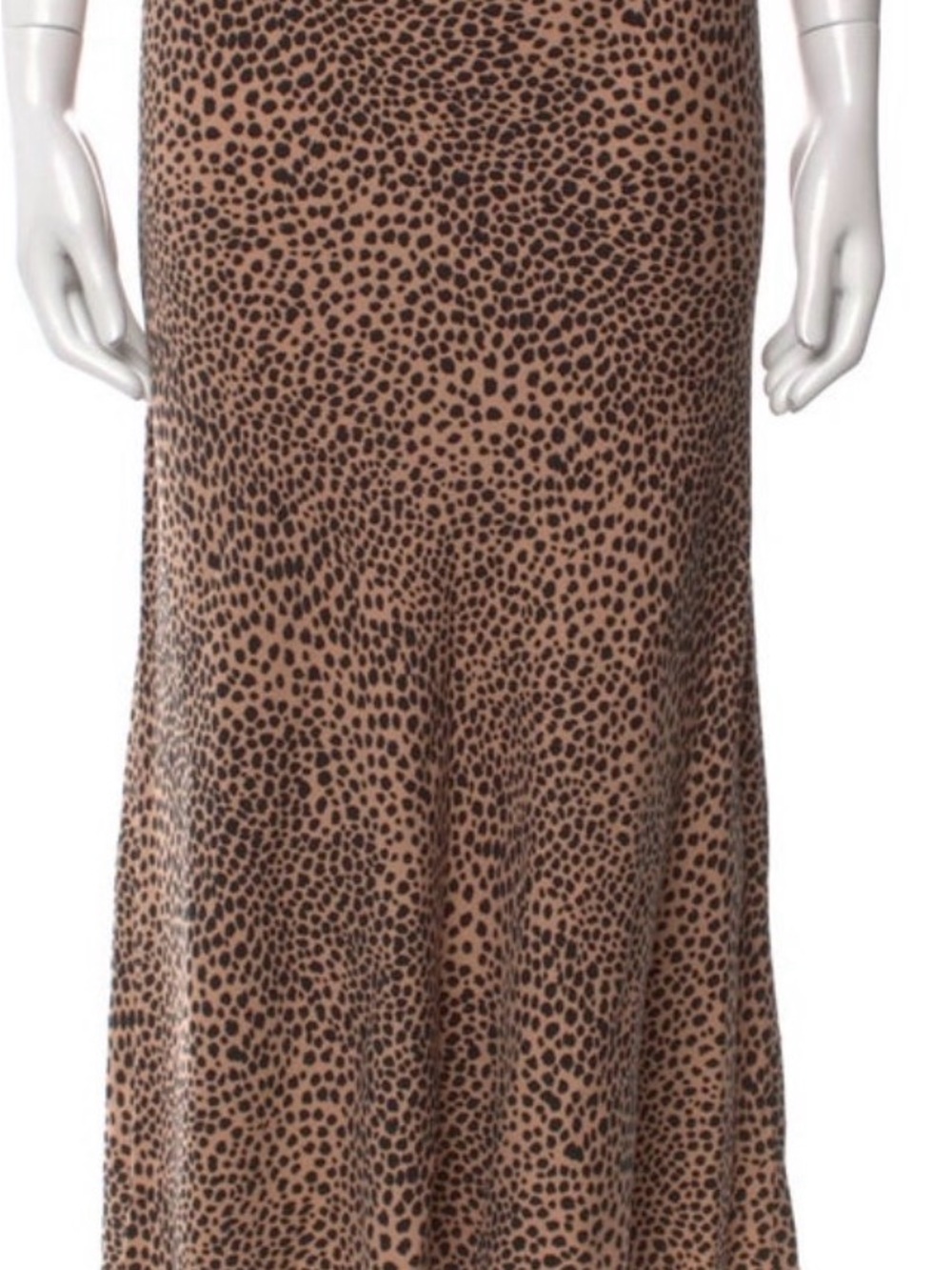 Jenni Kayne Leopard-Print Maxi Skirt in Brown and Black